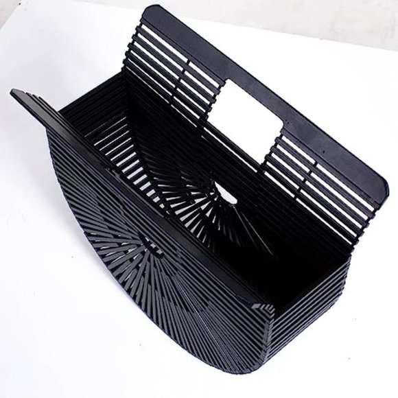 Women's Bamboo Handbag by Handmade Straw Bag - Picture 2 of 7